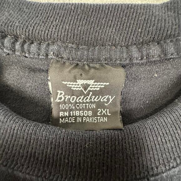 Vintage Y2K Tupac Shakur Black 2-pac Gold “All Eyes on Me” Album Cover RapTee 2X - Picture 3 of 8